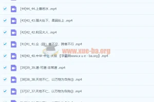 【领行雁】康华兰《国学应用》46节