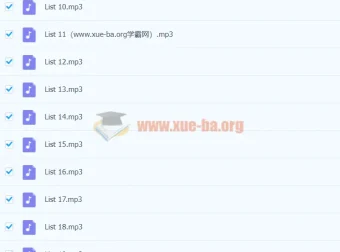 十天搞定四级词汇：便携版配套音频（核心词+全List）