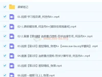 何连伟物理2024高三高考物理二轮精讲A+春季班