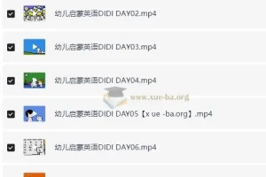 ✅DIdi’s Day 幼儿英语启蒙动画全30集