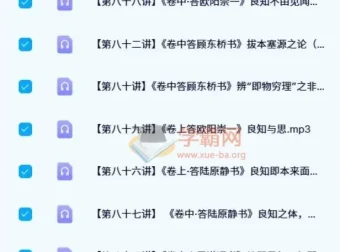 董平讲王阳明心学：完整音频与图文解读全集