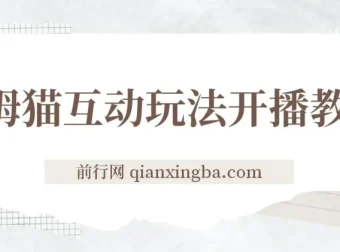 会说话汤姆猫弹幕礼物互动小游戏，抖音无人直播挂机玩法（游戏软件+开播教程）