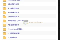 小初英语语法专项练习题库合集