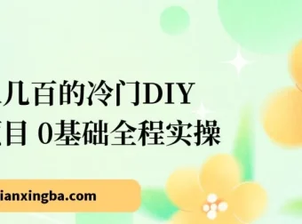冷门DIY项目新手实操指南：0基础也能上手，日入几百的变现思路