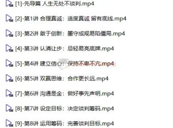 高手谈判与成交技巧：张译实战沟通课程