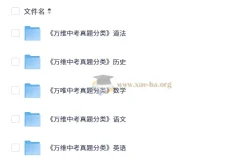 2025万唯中考真题分类全科资源包（语数英+道法+历史）