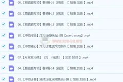 2024春下初二物理全国李海涛S班 冲顶专项突破课程