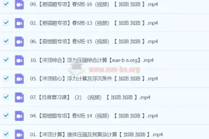 2024春下初二物理全国李海涛S班 冲顶专项突破课程