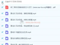樊帅2024初二政治A+秋季班全套课程（含讲义与配套练习）