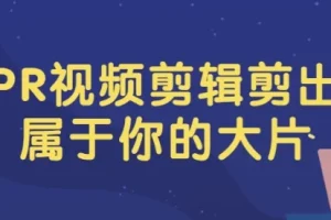 PR视频剪辑实战教程：从电子相册到电影混剪，剪出你的大片