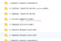 2024初一语文孙清珍A+春季班 系统课程含讲义练习