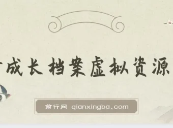 儿童成长档案虚拟资源变现项目，宝妈粉精准引流双渠道盈利