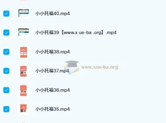 新东方绘本馆小小托福红宝词库视频课+配套讲义 少儿英语启蒙词汇精选