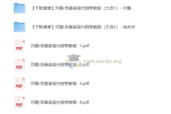约翰·汤普森现代钢琴教程 大汤1-2视频精讲+1-5册PDF全套