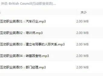 有声书《British Council 互动职业英语》全30集 Joyce 职场英语进阶必备
