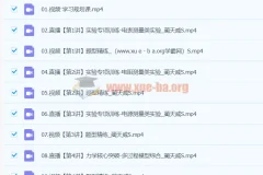 2024高三高考物理 蔺天威S寒假班 电磁力学实验专项突破