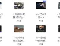 莱尼日记影视剪辑全流程入门+短剧实战课（含配套素材）