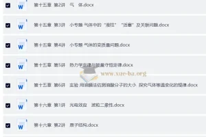 2026高考物理一轮复习教师用书《导与练》基础版全套PPT课件+Word讲义