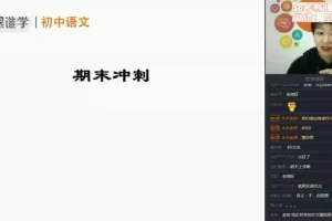 木木老师初中语文阅读写作10天速成班：阅读理解满分套路与写作提分技巧精讲