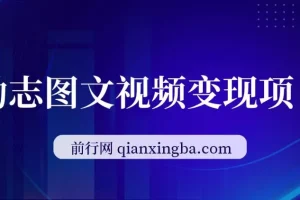 私域励志图文视频变现项目，日入300+实操教程