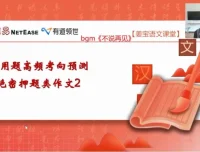 2025高考语文冲刺课：姜博洋4讲技巧突破+高分指南