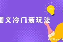 图文冷门玩法搭配AI工具，轻松搬运上传，新手也能月入5000+