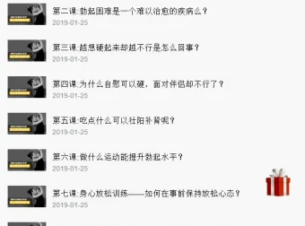 男性勃起功能训练视频课程（完整版）