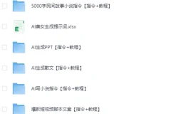 2025最新AI美女生成提示词合集，附赠全套AI创作指令库