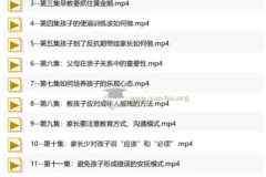 亲子关系与人格培育视频课程：从新手父母到青春期教育的系统指南