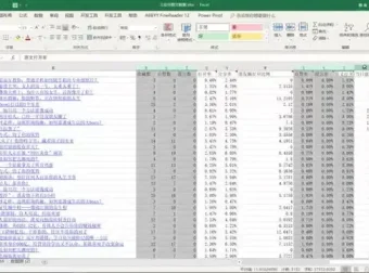 36节Excel实战课程：从入门到精通的数据分析进阶指南