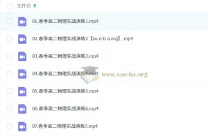 2025高中高二物理 莫荒年物理全年课程 暑假秋季寒假春季同步更新