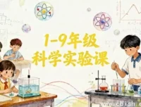 1-9年级科学实验课程指南：200+趣味实验视频，覆盖小初全学段