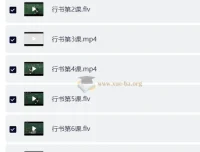 戴鸿涛钢笔字视频教程：正楷20讲+行楷14讲，系统练就一手好字
