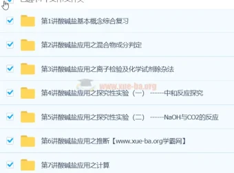 中考化学酸碱盐专题精讲：概念复习与综合应用突破