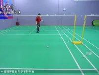 李宇轩羽毛球网前技术157课：挡网搓球勾球全场景实战教学
