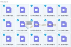 考研数学基础课程高等数学精讲 张同斌名师全程辅导