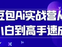 豆包AI实战营：从小白到高手的系统速成指南