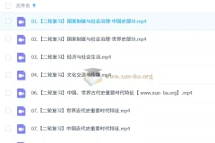 王海萌2026高三高考历史二轮寒假班 系统复习课程