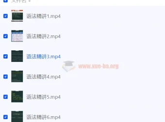 2024考研英语语法精讲 颉斌斌系统课程全9讲