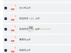 中国名人传记文学