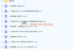 2023高考语文 张亚柔 s一轮复习 暑假班 秋季班更新20讲