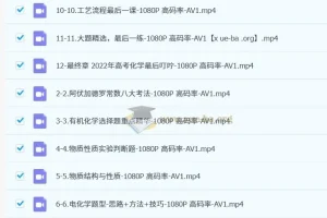 一化儿 高考化学 2022-2024高考冲刺